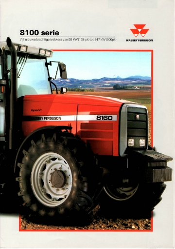 Afbeeldingen van Massey Ferguson 8100 serie folder
