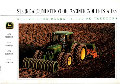 Afbeeldingen van John Deere 6000 serie folder