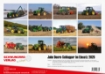 Afbeeldingen van John Deere trekker kalender 2026