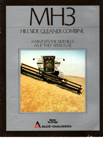 Afbeeldingen van Allis Chalmers Gleaner hillside combine