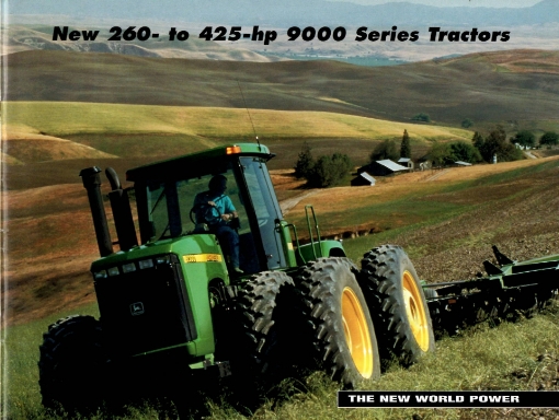 Afbeeldingen van John Deere 9000 serie folder