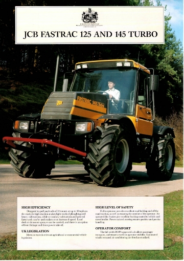 Afbeeldingen van JCB Fastrac 125&145 Turbo