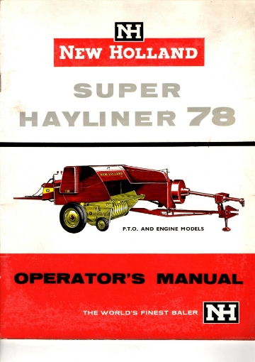 Afbeeldingen van New Holland Super Hayliner 78
