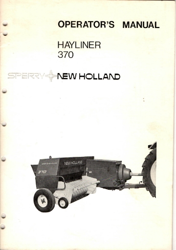 Afbeeldingen van New Holland 370 Hayliner